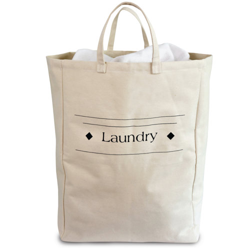 Gracie Oaks Canvas Laundry Bag & Reviews Wayfair